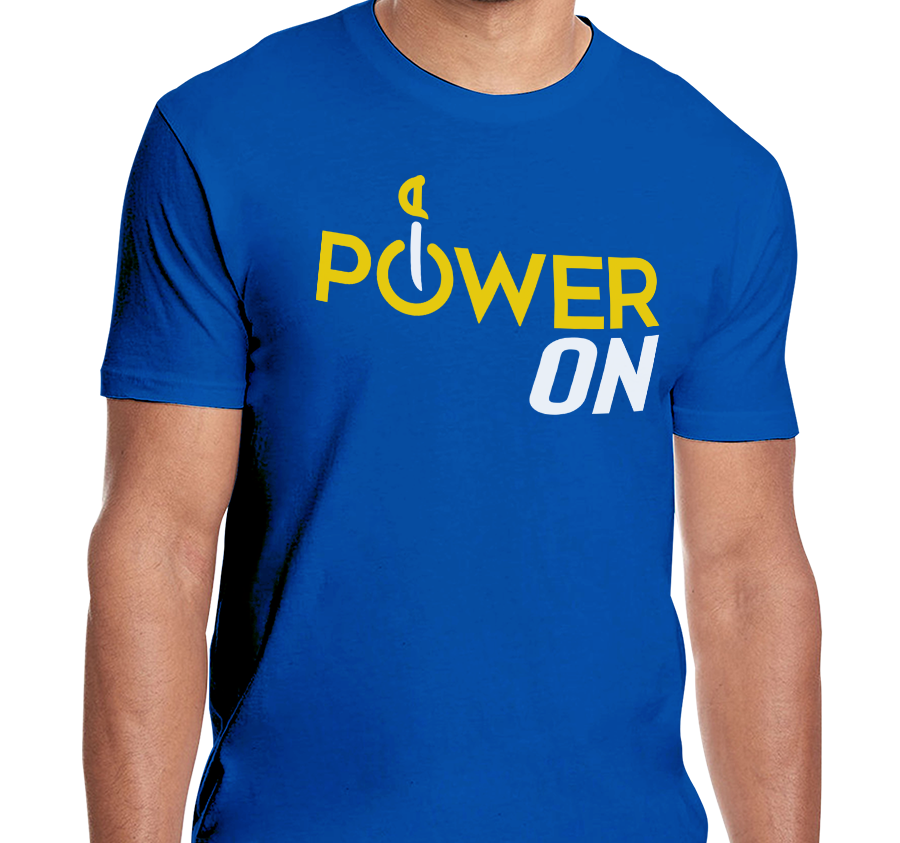 Unisex T-Shirt, Royal (100% cotton)