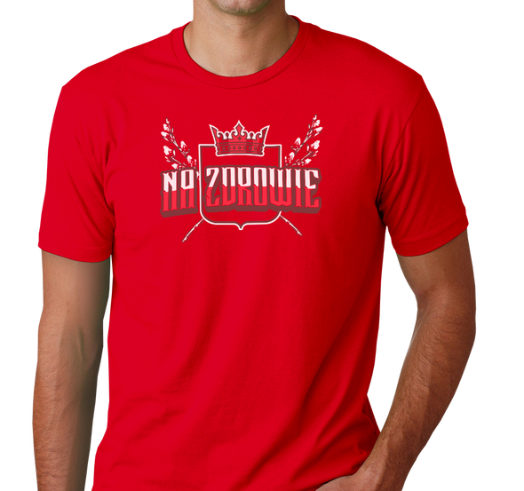 Unisex T-Shirt, Red (Polish version), 100% cotton