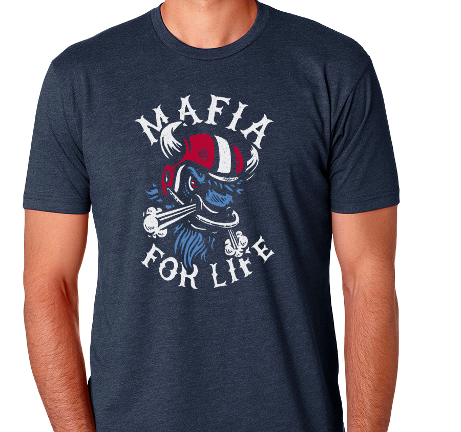 Heather Navy (52% cotton, 48% polyester)