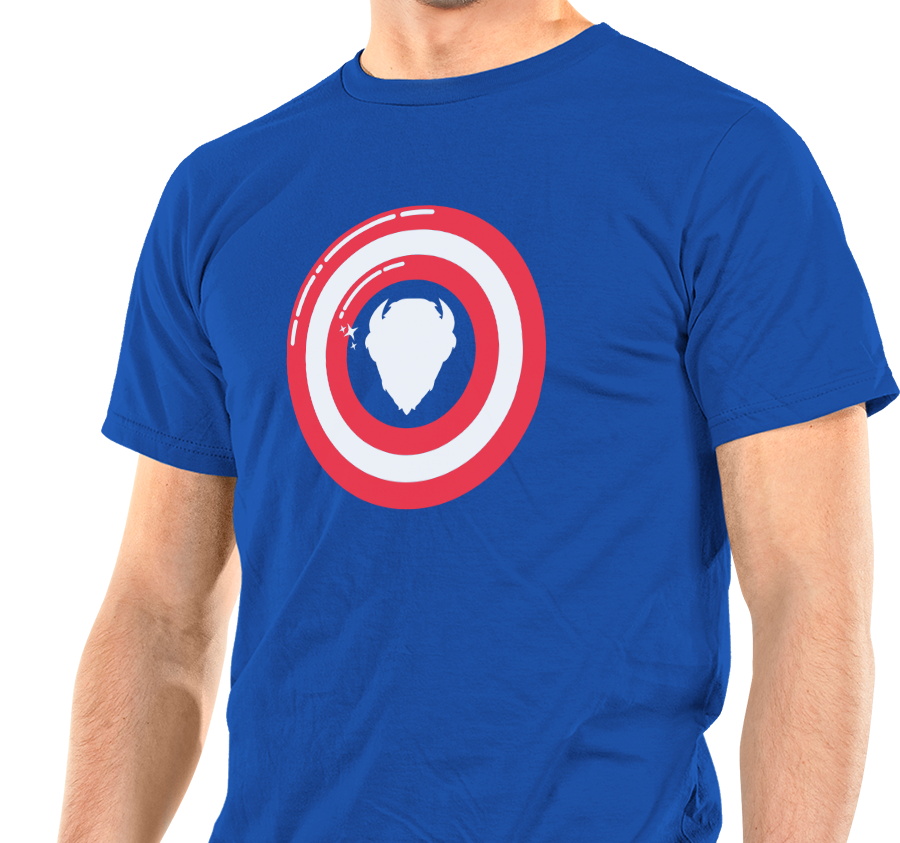 Unisex T-Shirt, Royal (100% cotton)