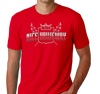 Unisex T-Shirt, Red ("Polish for a Day" version), 100% cotton