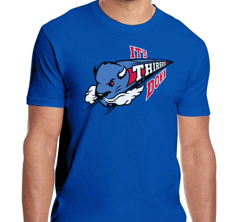 Unisex T-Shirt, Royal (100% cotton)