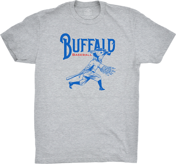 teelaunch Buffalo, NY Vintage Bicycle Postal Stamp Unisex Baseball Shirt Canvas Unisex 3/4 Raglan / White/Evergreen / M