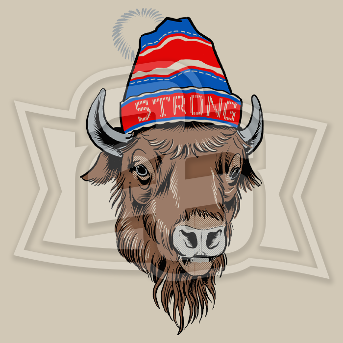 "Strong Buffalo" Ladies T-Shirt