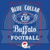 Buffalo Vol. 7, Shirt 15: "Blue Collar Football"