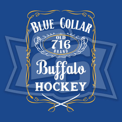 "Blue Collar Hockey" Premium Garment-Dyed Heavyweight T-Shirt
