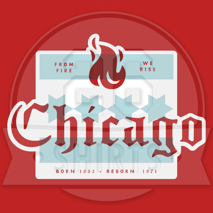 "From Fire" Chicago Sweatshirt Hoody