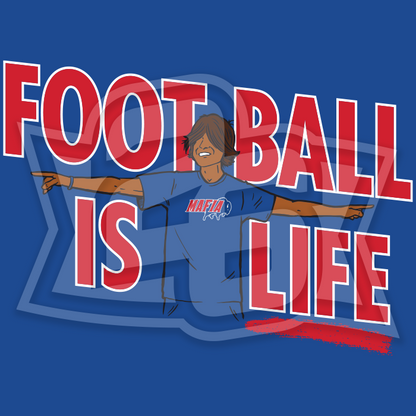 "Football is Life" Sweatshirt Hoody