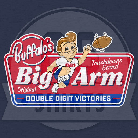 Buffalo Vol. 9, Shirt 24: "Buffalo's Big Arm"