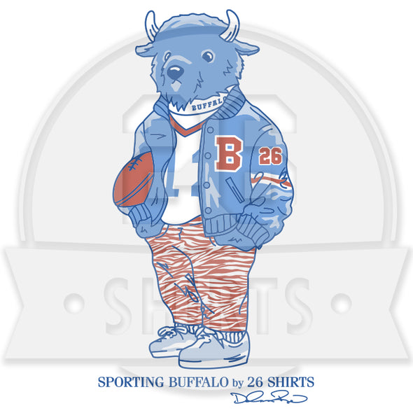 Buffalo Vol. 8, Shirt 23: "Sporting Buffalo"