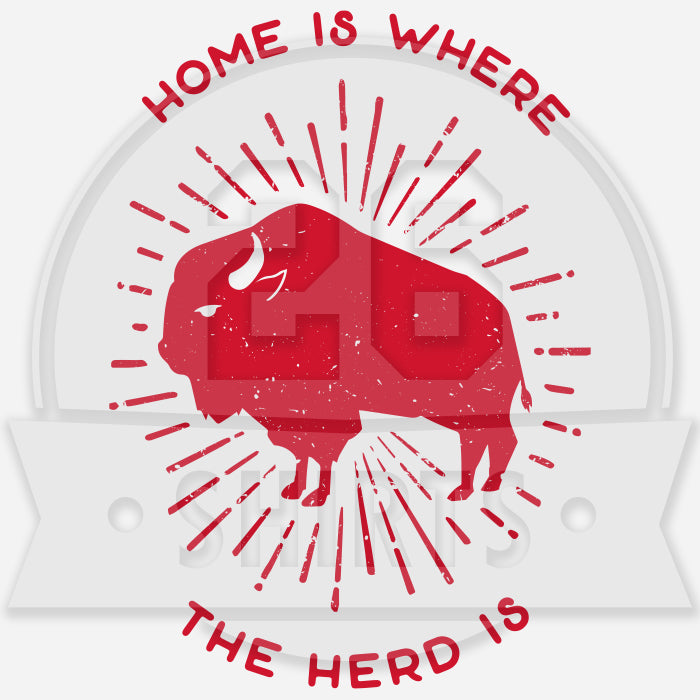 "Home is Where the Herd Is" Unisex T-Shirt