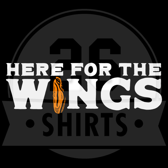 "Here for the Wings" Youth T-Shirt