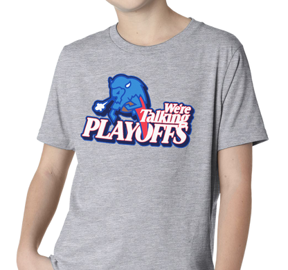Youth T-Shirt, Heather Gray (90% cotton, 10% polyester)