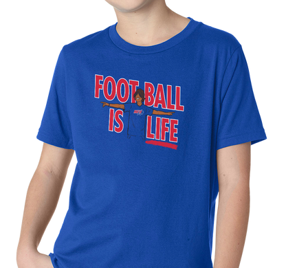 Youth T-Shirt, Royal (100% cotton)