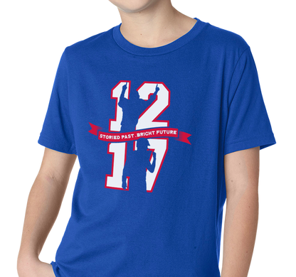 Youth T-Shirt, Royal (100% cotton)