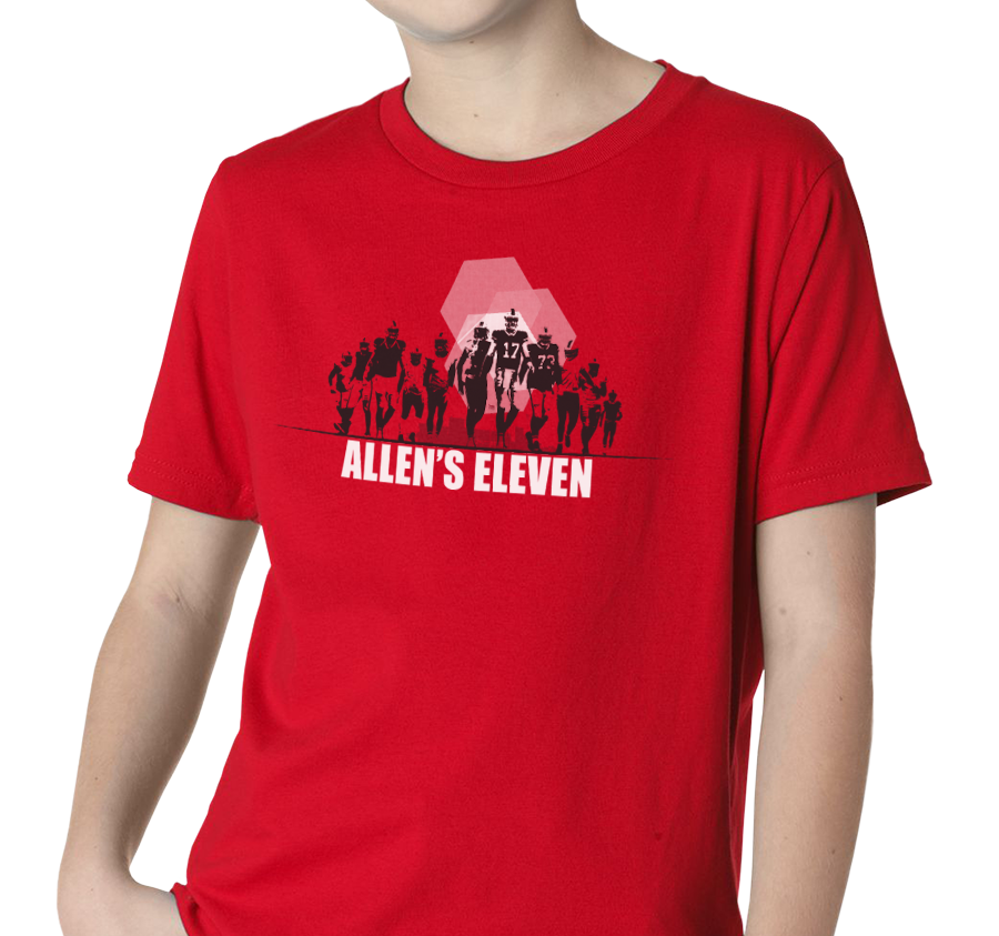 Youth T-Shirt, Red (100% cotton)