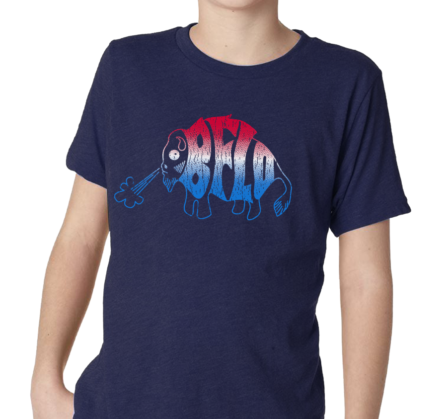 Youth T-Shirt, Navy (100% cotton)