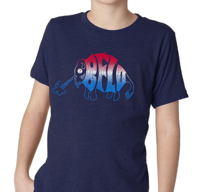 Youth T-Shirt, Navy (100% cotton)