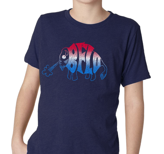 Youth T-Shirt, Navy (100% cotton)