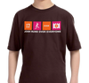 Youth T-Shirt, Chocolate (100% cotton)