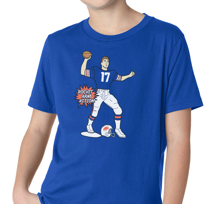 Youth T-Shirt, Royal (100% cotton)