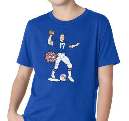 Youth T-Shirt, Royal (100% cotton)