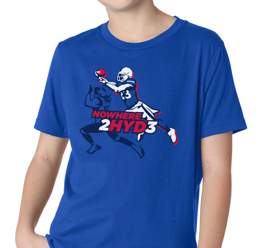 Youth T-Shirt, Royal (100% cotton)