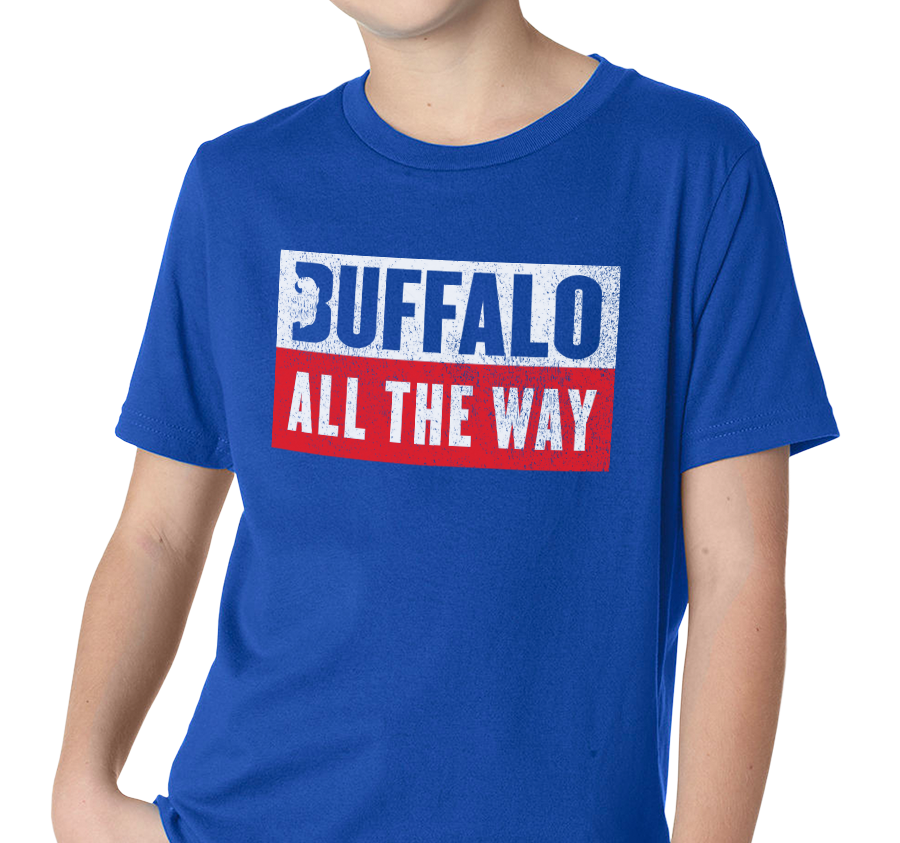 "Buffalo All the Way" Youth T-Shirt