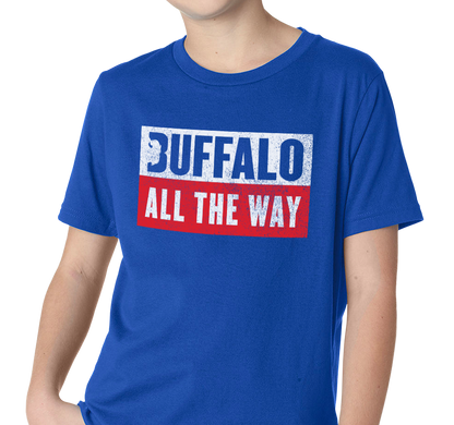 "Buffalo All the Way" Youth T-Shirt