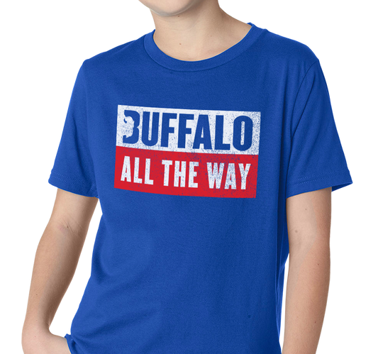 "Buffalo All the Way" Youth T-Shirt