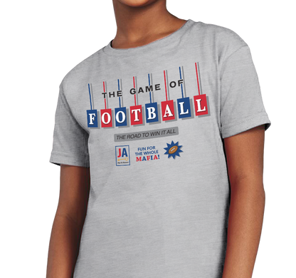 Youth T-Shirt, Heather Gray (90% cotton, 10% polyester)