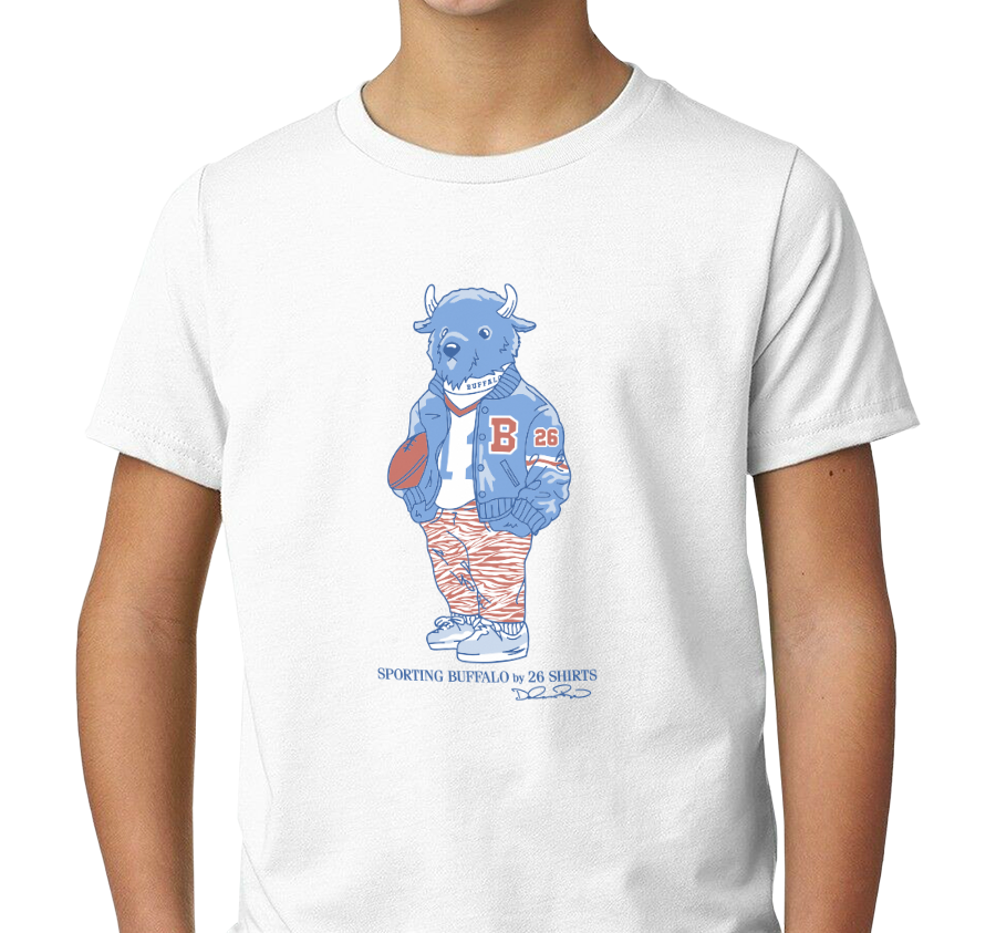 Youth T-Shirt, White (100% cotton)