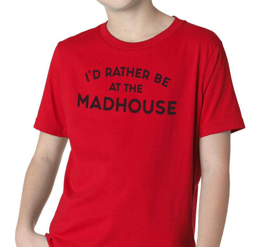 Youth T-Shirt, Red (100% cotton)