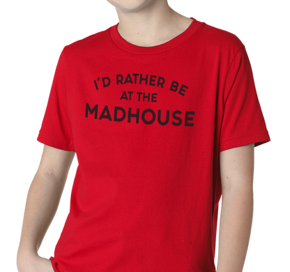 Youth T-Shirt, Red (100% cotton)