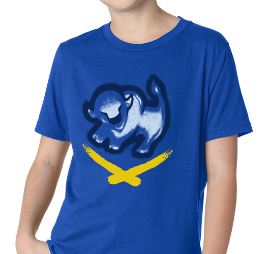 Youth T-Shirt, Royal (100% cotton)