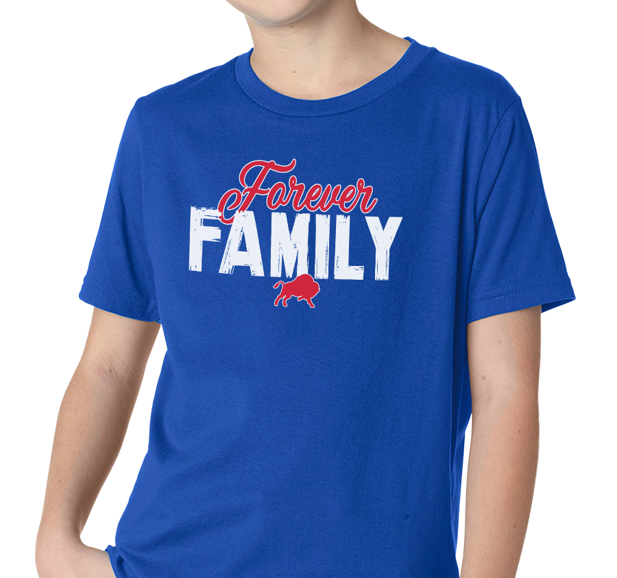 Youth T-Shirt, Royal (100% cotton)