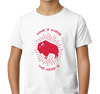 Youth T-Shirt, White (100% cotton)