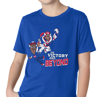 Youth T-Shirt, Royal (100% cotton)