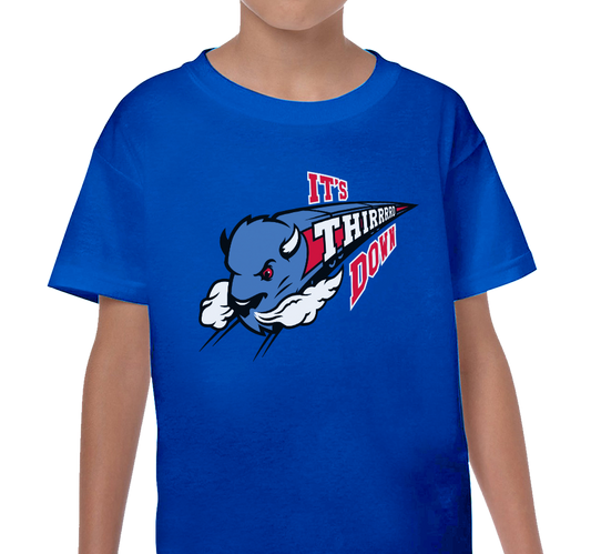 Youth T-Shirt, Royal (100% cotton)