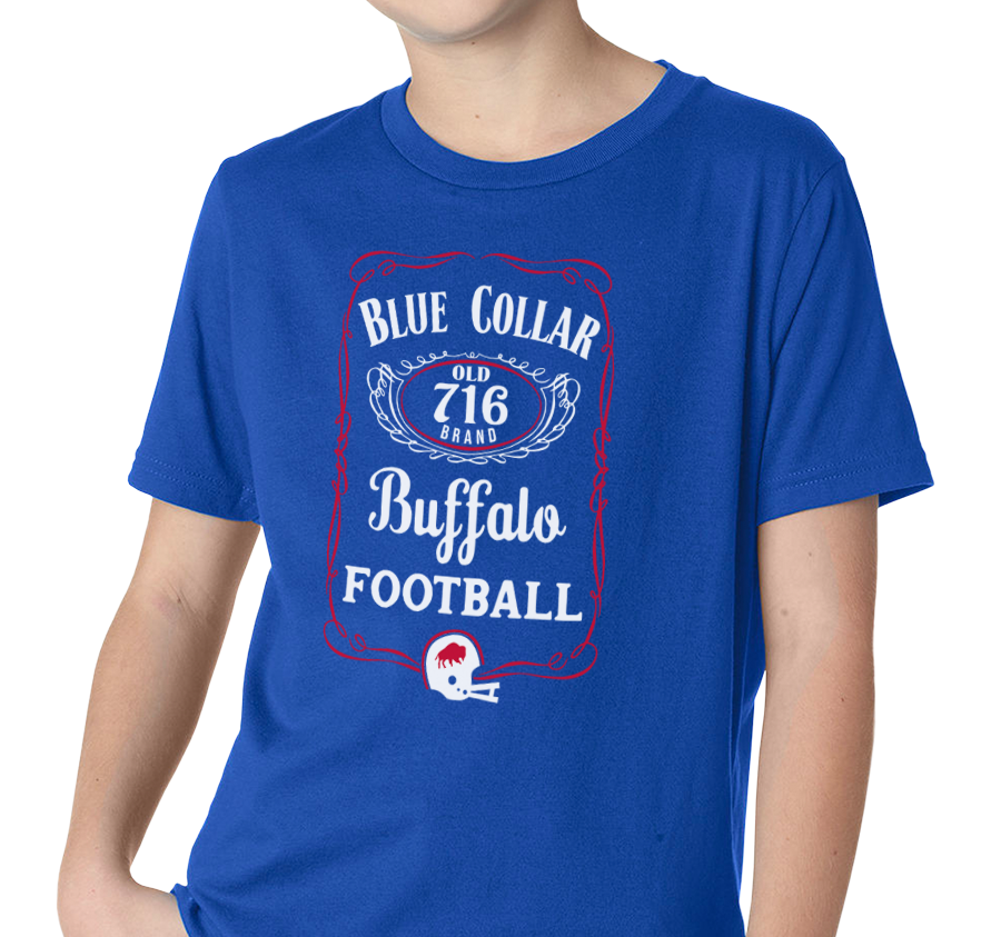Youth T-Shirt, Royal (100% cotton)