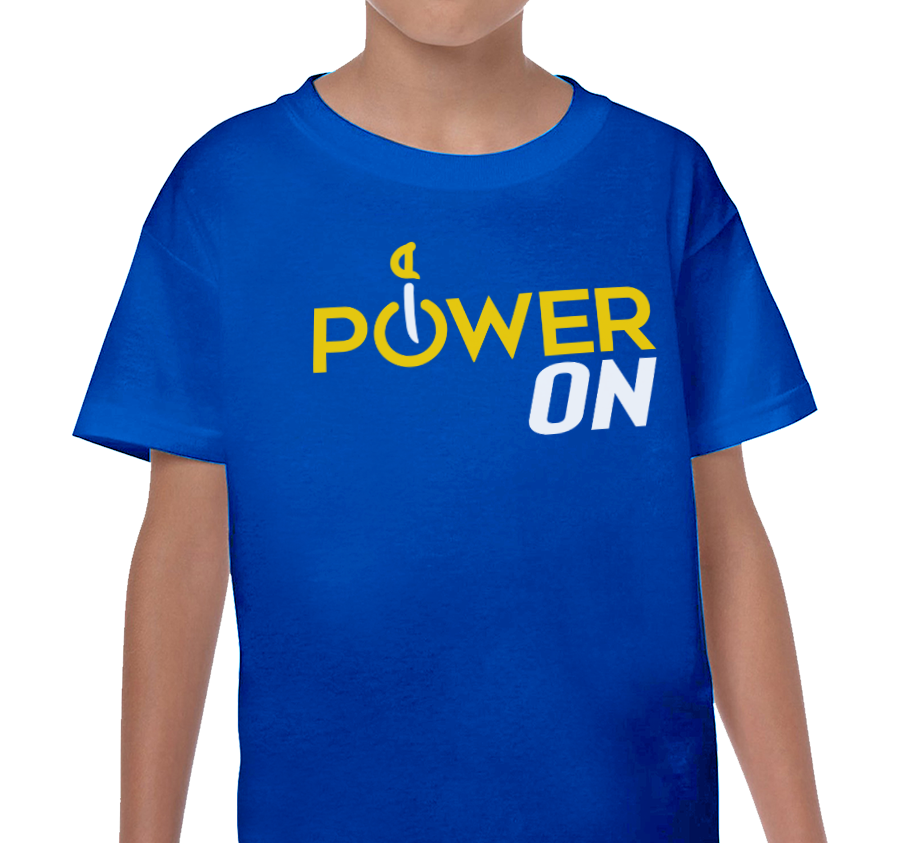 Youth T-Shirt, Royal (100% cotton)