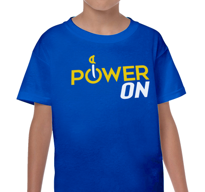 Youth T-Shirt, Royal (100% cotton)
