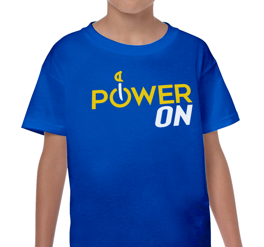 Youth T-Shirt, Royal (100% cotton)