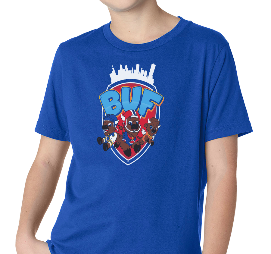 Youth T-Shirt, Royal (100% cotton)