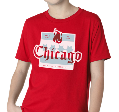 Youth T-Shirt, Red (100% cotton)