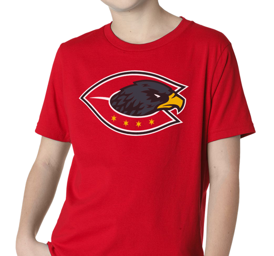 Youth T-Shirt, Red (100% cotton)