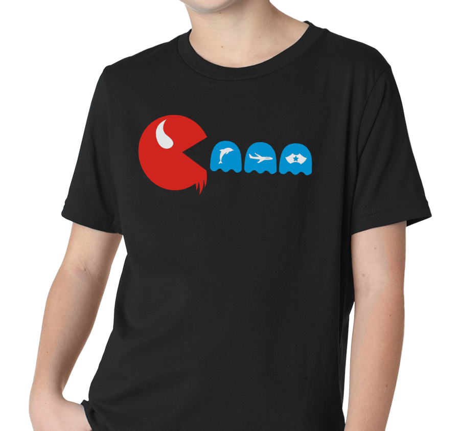 Youth T-Shirt, Black (100% cotton)