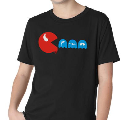 Youth T-Shirt, Black (100% cotton)