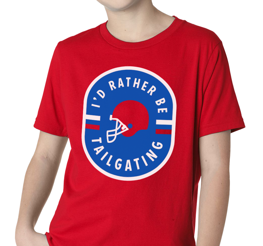 Youth T-Shirt, Red (100% cotton)