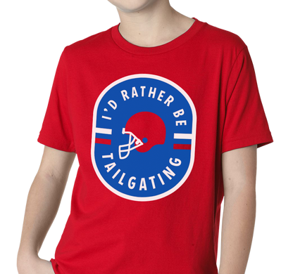 Youth T-Shirt, Red (100% cotton)